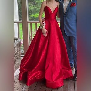 RED SHERI HILL 53661 DRESS